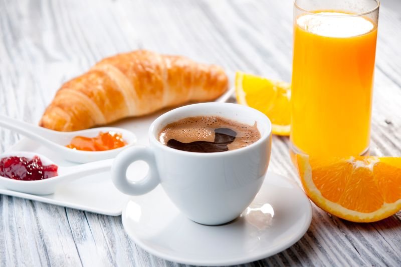 Petit déjeuner simple